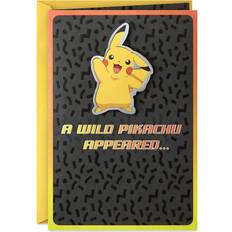 Hällmark Pokémon Birthday Card Wild Pikachu