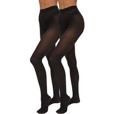 Vila Underkläder Vila 2-pack Denier Tights Svart