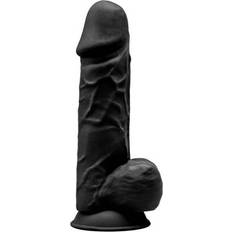 Sexlegetøj Silexd Black Dildo 8.5"