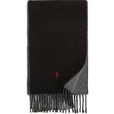 Polo Ralph Lauren Men Scarfs Polo Ralph Lauren Classic Reversible Scarf Black