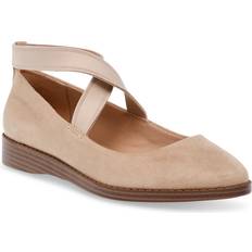 Synthetic Ballerinas Anne Klein Sasha Ballet Flat Women's - Sand