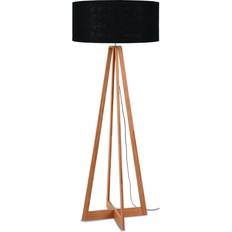 Good & Mojo Everest Black Shade Floor Lamp