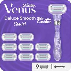 Gillette venus swirl Gillette Venus Deluxe Smooth Swirl Barberskraber 9 Barberblade