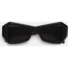 Solglasögon Retrosuperfuture Tempio Black Solglasögon Acetat - Svart