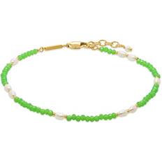 Glas Armbänder Esprit Fußkette 88674855 gelbgold