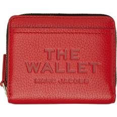 Marc Jacobs Red 'The Leather Mini Compact' Wallet - 617 True