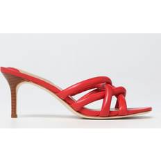 Rouge Sandales à talons Lauren Ralph Lauren Heeled Sandals Woman Cactus Flwr Red