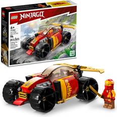 Giocattoli LEGO NINJAGO Auto da Corsa Ninja di Kai EVOLUTION, Set 2in1 con Macchina Giocattolo e Fuoristrada, Giochi per Bambini e Bambine dai 6 Anni in su 71780