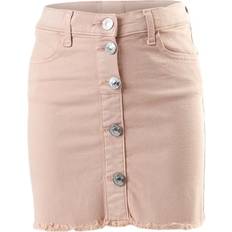 Ragazza Gonne Kids Only Farrah Color Button Skirt Pink Unisex Rosa