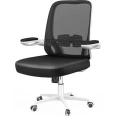 Bigzzia Ergonomic White/Black Office Chair 108cm