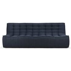 Ethnicraft Canapé N701 Gris Coton Recyclé Sofa