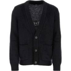 Balmain Cardigans Balmain Black Mohair Blend Cardigan Black