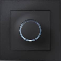 Veggdimmere Elko 316 GLED Plus dimmer SORT