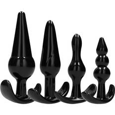 Sono Shots No.80 4-Piece Butt Plug Set Black