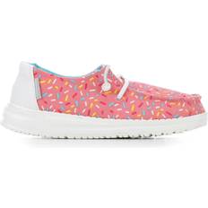 Ballerina Shoes Hey Dude Girls Wendy Youth Casual Shoes PINK SPRINKLES