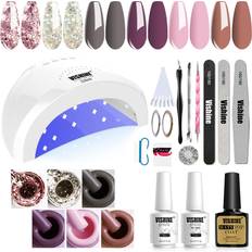 Vishine Gel Nail Polish Starter Kit 48W Base