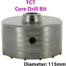 Loops Pro 115mm 4.53' tct Core Drill Bit Tile Marble Glass Brick Hole Saw Cutter