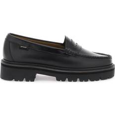 G.H. Bass Loafers G.H. Bass Læder Lug Loafers Med Komfort Fodstykke - Sort
