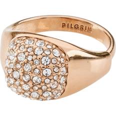 Pilgrim Rosaguldbelagt Ringe Pilgrim CINDY recycled krystal ring rosaguldbelagt