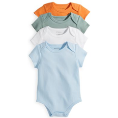 Bodysuits First Impressions Baby Boys Bodysuits, Pack of 4, Created for Macy's Spacious Skies Spacious Skies