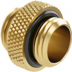 Adapter G1/4 Tommer Han 5mm Guld