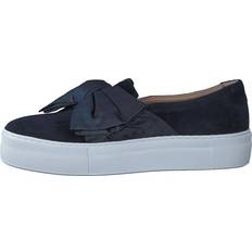 Billi Bi Skor Billi Bi 6026 Navy Suede Satin Blå