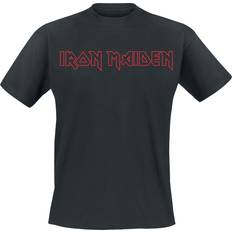 Iron Maiden T-shirts Iron Maiden T-shirt Revised Logo för Herr svart