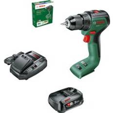 Bosch UNIVERSALDRILL 18V-60 P4A 18v Cordless Drill Driver 1 x 2.5ah Li-ion Charger No Case