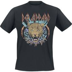 Leopard - Men Tops Def Def Leppard High N Dry Leopard T-Shirt black