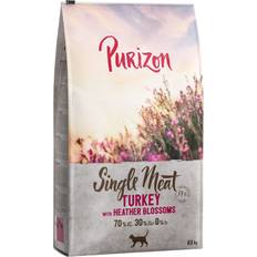 Purizon Kissa Lemmikit Purizon 6.5kg Single Meat Kalkkuna och Kanervankukka