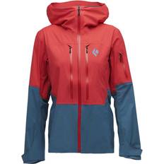 Black Diamond Recon Lt Stretch Shell Jacket Red Woman