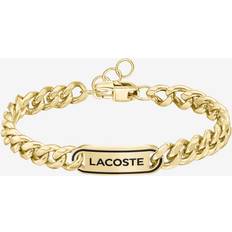 Lacoste Bijoux Lacoste Bracelet Homme District 2040225 Acier Doré