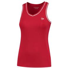 Rot Tanktops Dunlop Damen Tennistop CLUB LINE rot