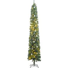 vidaXL Smal plastgran 300 LEDs & Julgran