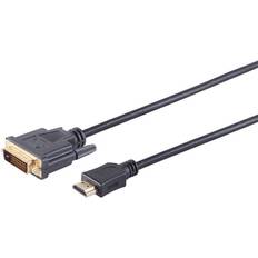 Shiverpeaks Högklassig DVI HDMI Kabel 10 m