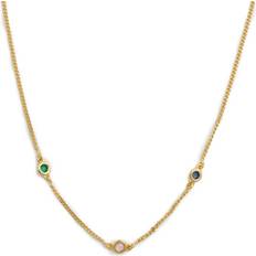 Smykker Syster P Treasure Shimmer Halskæde Gold