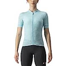 Castelli Overdele Castelli Damen Jacquard Jersey Versprechen T-Shirt, Skylight