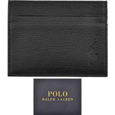 Polo Ralph Lauren Card Cases Polo Ralph Lauren Leather Card Holder Black