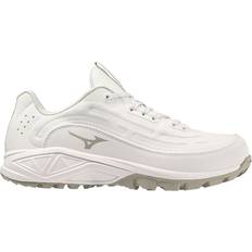 Mizuno Women Sneakers Mizuno Women's Ambition All Surface Turf Softball Shoes, 10.5, White/White Holiday Gift