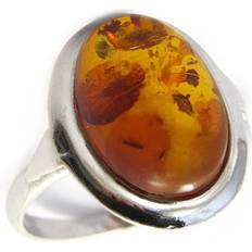 Bärnstenar Smycken Les Trésors de Lily Inspiration Ring - Silver