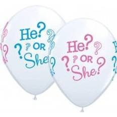 Qualatex Folat Gender Reveal Balloons 28cm 25 stycken