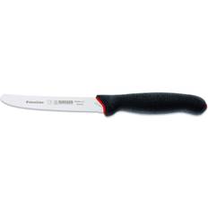 PrimeLine Black Serrated Tomato Knife 11cm