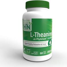 Vitamins & Supplements Health Thru Nutrition L-Theanine as PhytoSure 200mg NON-GMO