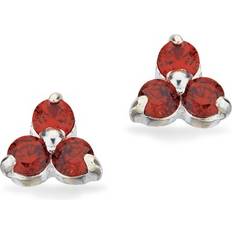 Granater Örhängen Scrouples Sterling Silver Örhängen Med Zirconia 160812