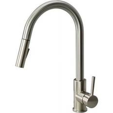 White Kitchen Faucets Transolid Bell'arte Luxe Stainless/Black White