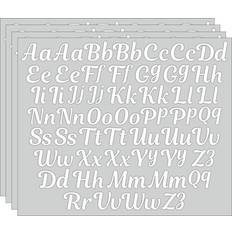 White Patches & Appliqués Laughing Lizards Iron-on Transfer Letter Kit 208 Pieces 1.5 Letter Alphabet Patch Kit