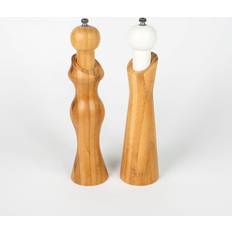 Bamboo Spice Mills Bamboo Mr. & Ms. SALT & Pepper Mill