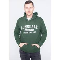 Lonsdale Smerlie Hoodie Green Man