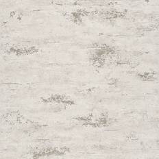 Grandeco On The Rocks Distressed Concrete Stone Textured Wallpaper White