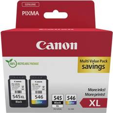 Canon Multicolour Ink Cartridge Pack of 2 - Black